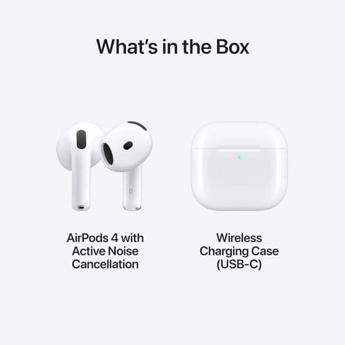 Apple Airpods 4 Active Noise Cancellation view 2