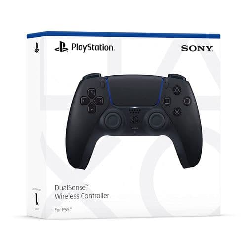 PS5 Controller - DualSense Wireless Pad - PlayStation 5 - Black view 2